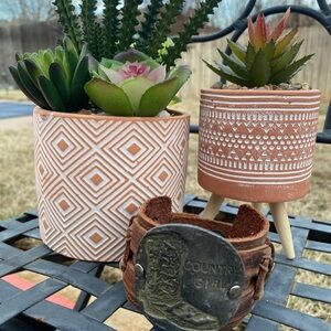 “Country Girl” Boot - Brown Leather Cuff